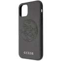 GUHCN65RSSASB - Coque Guess série Stripe Cover noire pour iPhone 11 Pro Max