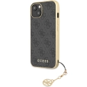 GUHCP13MGF4GGR - Coque souple iPhone 13 Guess série Charms