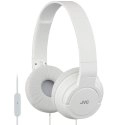 HASR225BLANC - Casque audio JVC HA-SR225 Blanc avec micro et télécommande coloris blanc