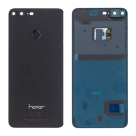 HONOR-DOS9LITENOIR - Dos cache arrière origine Honor-9 Lite en verre coloris noir avec capteur empreintes