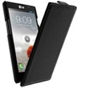 HOSOAXNOOOPTIF5 - Etui haut de gamme cuir noir LG Optimus F5