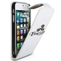 HPRN2IP5TRISKEL - Etui à rabat triskel noir iPhone 5s