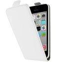 HPUFLIPBLANCIP5C - Etui Flip rabat vertical blanc pour iPhone 5C fermeture aimantée