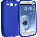 HSILI9300-BLEUFONC - Housse silicone bleu foncé Samsung Galaxy S3 i9300