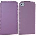HSLIMLUXY-IP5-VIO - Etui Slim Luxy cuir violet pour iPhone 5