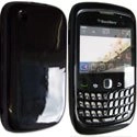 HSOFTYGLOSNO-8520 - Housse Softygel noire glossy Blackberry 8520