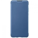 HUAWEIFOLIOP30LITEBLEU - Etui folio origine Huawei P30 Lite coloris bleu