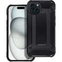 HYBRID-IP15 - Coque iPhone 15 antichoc hybride noire