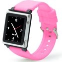 IWATCHZQ-ROS - iWatchz Q Bracelet rose pour iPod Nano 6G