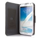 KALFOLIONOTE2-NO - Etui folio à rabat latéral noir pour Samsung Galaxy Note 2 N7100