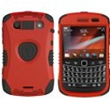 KKN2-9930-RD - Coque Trident Kraken II rouge pour Blackberry Bold 9900 9930 avec clip ceinture
