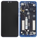 Ecran complet Tactile +LCD + Chassis Xiaomi MI-8 Lite bleu