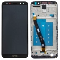 LCDCHASSIS-MATE10LITENOIR - Ecran Huawei Mate 10 Lite Vitre tactile + LCD sur châssis coloris noir