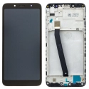 LCDCHASSIS-REDMI7A - Ecran complet Xiaomi Redmi 7A sur chassis coloris noir