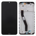 LCDCHASSIS-REDMI8A - Ecran complet Xiaomi Redmi 8 et 8A sur chassis coloris noir