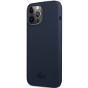 LCHCP13LSV - Coque officielle LACOSTE pour iPhone 13 PRO série silicone liquide coloris bleu mat