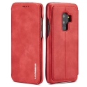 LCIMEE2-S9PLUSROUGE - Etui Galaxy S9+ LC-IMEEKE rétro-style coloris rouge