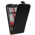 LUXYL9IINOIR - Etui Slim Luxy cuir noir pour LG Optimus L9 II