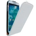 LUXYS4-BLANC - Etui Slim Luxy en cuir véritable blanc Samsung Galaxy S4 i9500