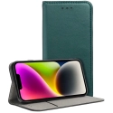 MAGNETO-A14VERT - Etui folio Samsung Galaxy A14(4G/5G) rabat latéral coloris vert