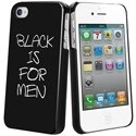 MUBKC0524 - Coque Muvit noire Homme Vintage pour iPhone 4S et 4