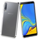 MUCRY0237-A72018 - Coque fine et rigide Galaxy A7-2018 de Muvit avec contour chromé