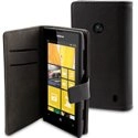 MUSLI0377-LUM625 - Etui Slim Folio noir avec rabat Nokia Lumia 625 MUSLI0377