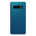 NILLKN-FROST-S10PLUSBLEU - Coque robuste Galaxy S10+ Nillkin Frosted bleue nuit
