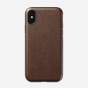 Coque Nomad Rugged cuir marron iPhone XS-AMX