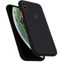PEACH-IPXRNOIR - Coque souple iPhone XR Peach-Garden de Goospery coloris noir