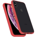 PEACH-IPXRROUGE - Coque souple iPhone XR Peach-Garden de Goospery coloris rouge