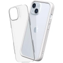 RHINO-MODNXIP15BLANC - Coque RhinoShield Mod-NX pour iPhone 15 coloris blanc et dos transparent