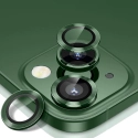 RINGLENS-IP13VERT - Vitre protection appareil photo iPhone 13 / 13 Mini verre avec anneau aluminium vert