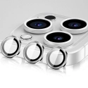 RINGLENS-IP14PROGRIS - Vitre protection appareil photo iPhone 14 Pro / 14 Pro Max verre avec anneau aluminium gris