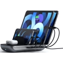 SATECHI-WCS5PM-EU - Support station de charge Satechi 4 x USB + emplacement charge ans fil