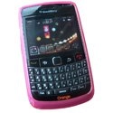 SEMIRIG-BB9700-RO - Housse semi rigide rose pour Blackberry 9700 Bold 2