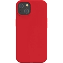 SILIP13MINIROUGE - Coque souple silicone iPhone 13 Mini coloris rouge