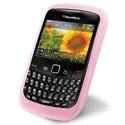 HBB9700SILIROSE - Housse silicone Rose pour Blackberry 9700