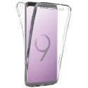 SKIN360-GALS9PLUS - Coque souple Galaxy S9 Plus avant-arrière tactile et transparente
