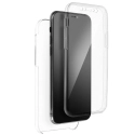 SKIN360-IP12MINI - Coque Avant + Arrière 360° iPhone 12 Mini  2 parties avant souple flexible et dos transparent