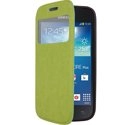 FOLIOVIEWG3500VERT - Etui Slim Folio View articulé vert pour Samsung Galaxy Core Plus G3500