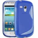 SLINEI8190BLEU - Housse S-Line Bleue Samsung Galaxy S3 Mini i8190