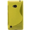 SLINEJAUNELUMIA720 - Coque Housse S-Line jaune Nokia Lumia 720