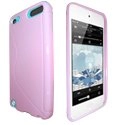 SLINE-TOUCH5ROSE - Coque Housse S-Line rose Apple iPod Touch 5