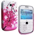 SOFTY01-8520 - Housse SoftyGel Flower pour Blackberry 8520