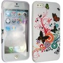 SOFTY05-IP5 - Housse SoftyGel Flower pour iPhone 5