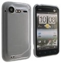 SOFTYGEL-INCREDIBLE-BL - Housse Softygel blanche transparente HTC Incredible S