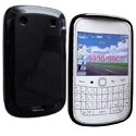 SOFTYGEL-BB9900-NO - Housse SoftyGel Glossy noire pour Blackberry Bold 9900