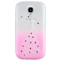 SOFTYLADYS4-ROSE - Coque souple en gel motif Lady pour Samsung Galaxy S4 coloris rose
