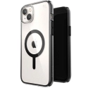 SPECK-IP15PLUS-CLEARGEOMAG - Coque antichoc iPhone 14+/15+ Speck Presidio-Clear Geo Magsafe noir et transparent